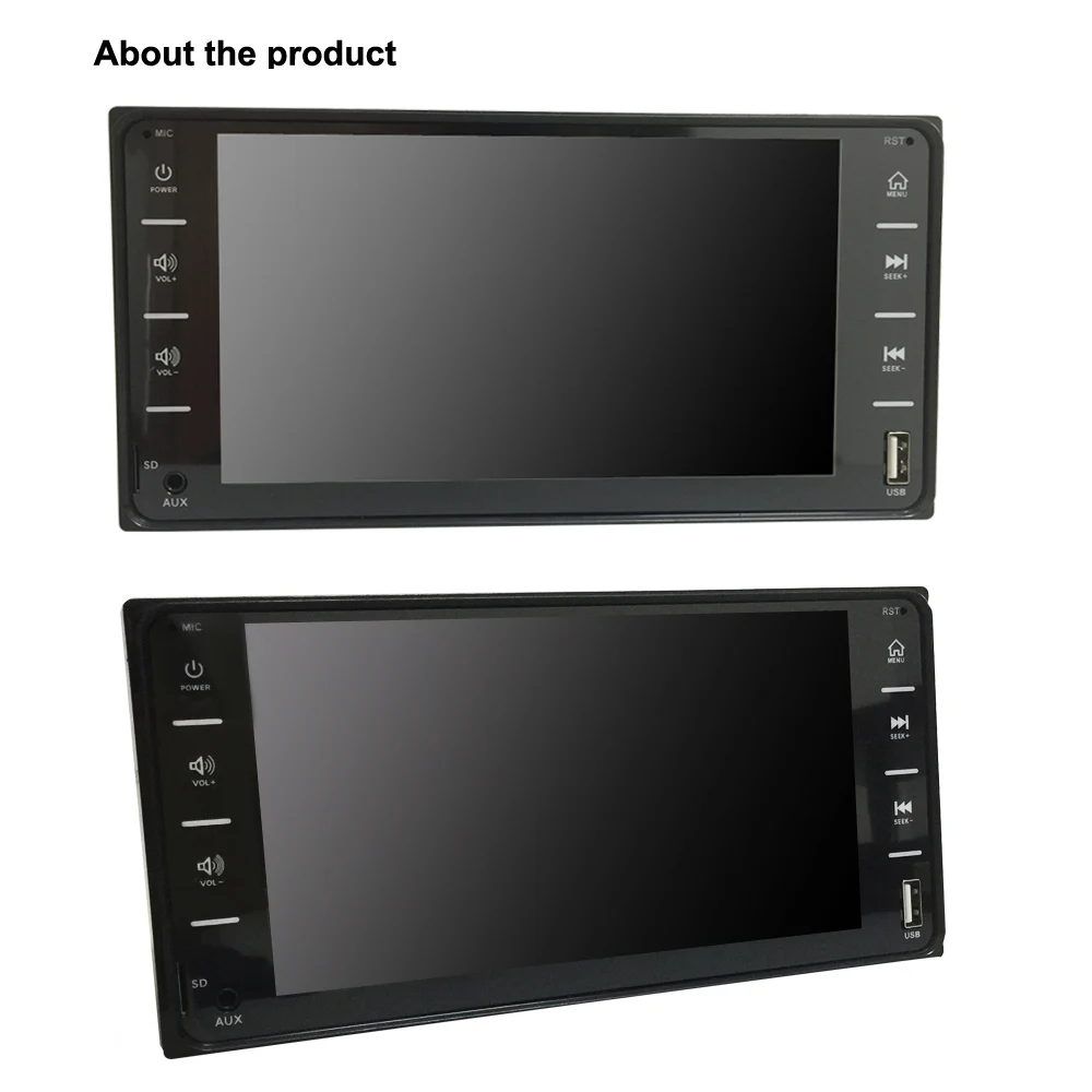 Автомобильный аудиоплеер MP5 DVD плеер для Toyota Corolla 2 Din сенсорный экран мультимедиа