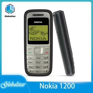 nokia 1200 refurbished original 1200 unlocked gsm 9001800 mobile phone with russian hebrew polish language free shipping free global shipping