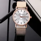 Мода высокого класса Дамские Кварцевые наручные часы с ремешком-сеткой 2021 новые роскошные часы из нержавеющей стали Циферблат Леди Часы Relogio # S30