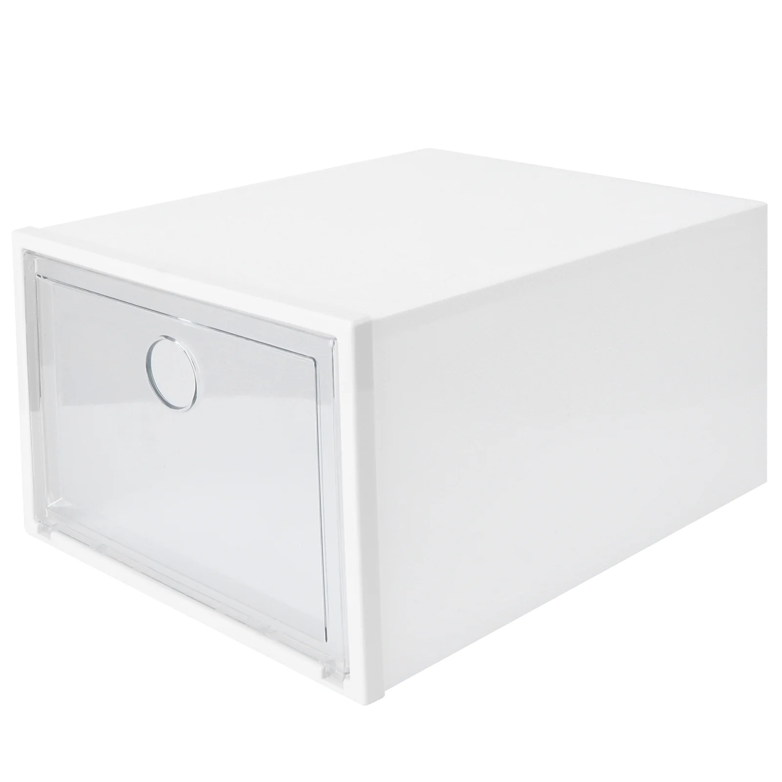 

1Pc Simple Plastic Shoes Case Practical Shoes Box Home Storage Container