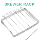 Высококачественный складной гриль для барбекю из нержавеющей стали, шпагатка для барбекю на открытом воздухе, держатель для мини-барбекю, стойка для гриля