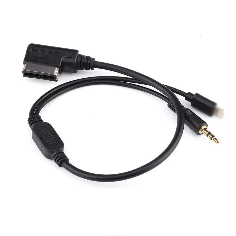 Автомобильный вспомогательный кабель-адаптер с медным сердечником AMI MDI MMI 3 5 мм MP3
