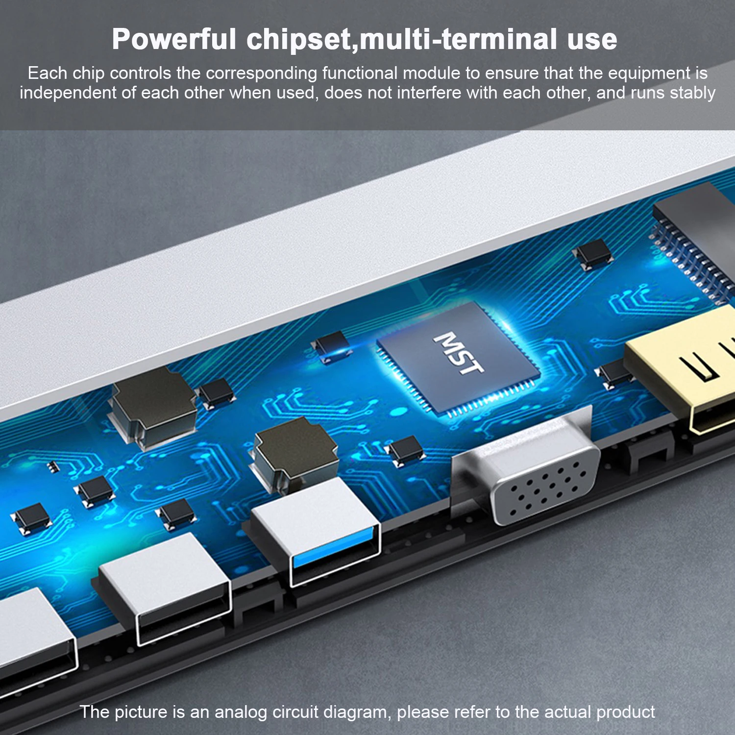 Док-станция Wavlink три дисплея 4k usb-хаб 2 HDMI DVI/VGA USB-C 100 Вт PD для Macbook Pro ноутбуков