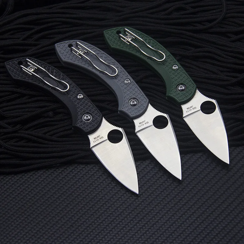 Складной нож VG10 лезвие черные мини-ручки карманный для кемпинга охоты фруктов EDC