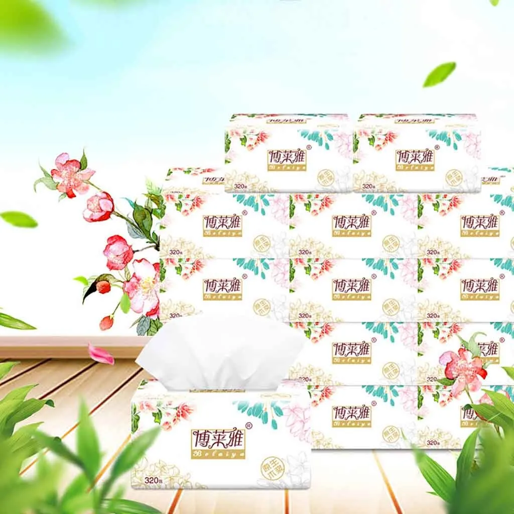 Многоцелевые бумажные полотенца мягкая туалетная бумага белые бытовые