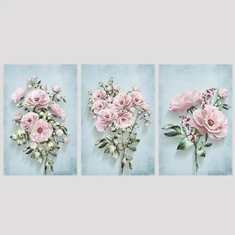 Плакат с цветами Современная Картина на холсте настенные картины для спальни