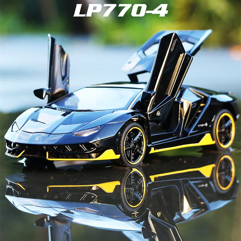 Автомобиль Lamborghinis LP770 740 1:32 модель спортивного автомобиля из сплава литой звук