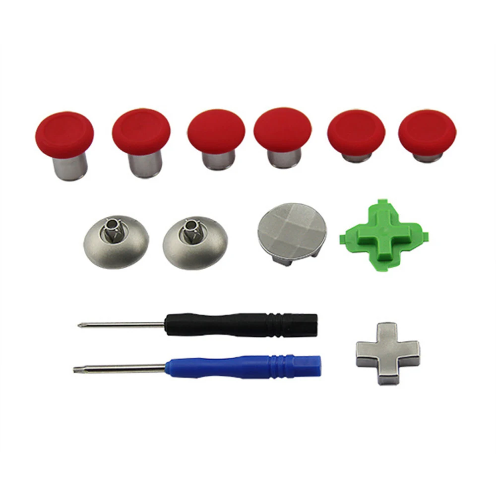 50 set Replacement Magnetic Swap Button Joystick Cap For X-Box One Elite Gaming Controller Repair Parts Buttons | Электроника