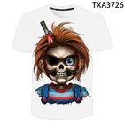 Футболка мужская, женская, детская, летняя, с 3D принтом, с коротким рукавом, 2021