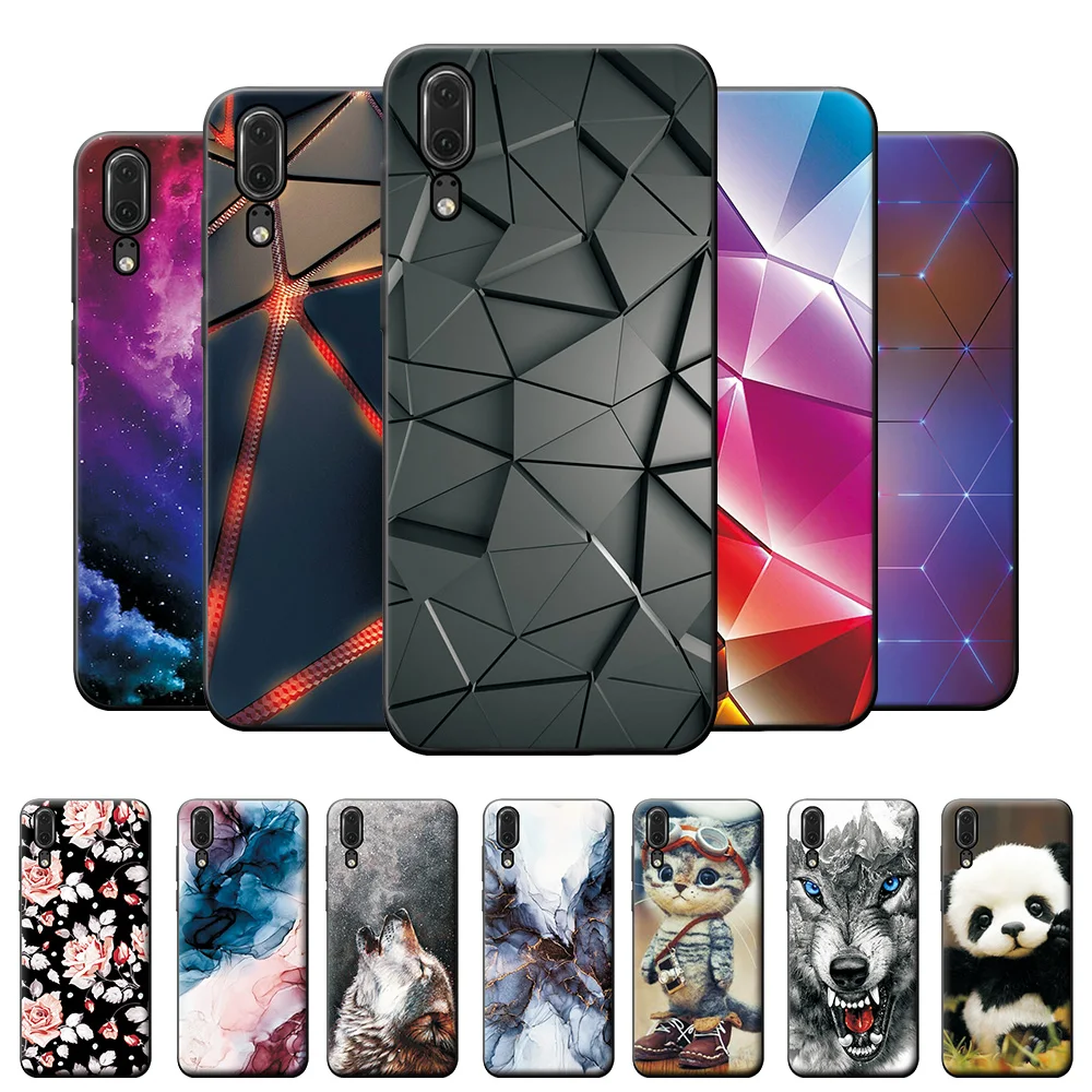 For Huawei P20 Case Silicone Protective P 20 Back Cover | Мобильные телефоны и аксессуары