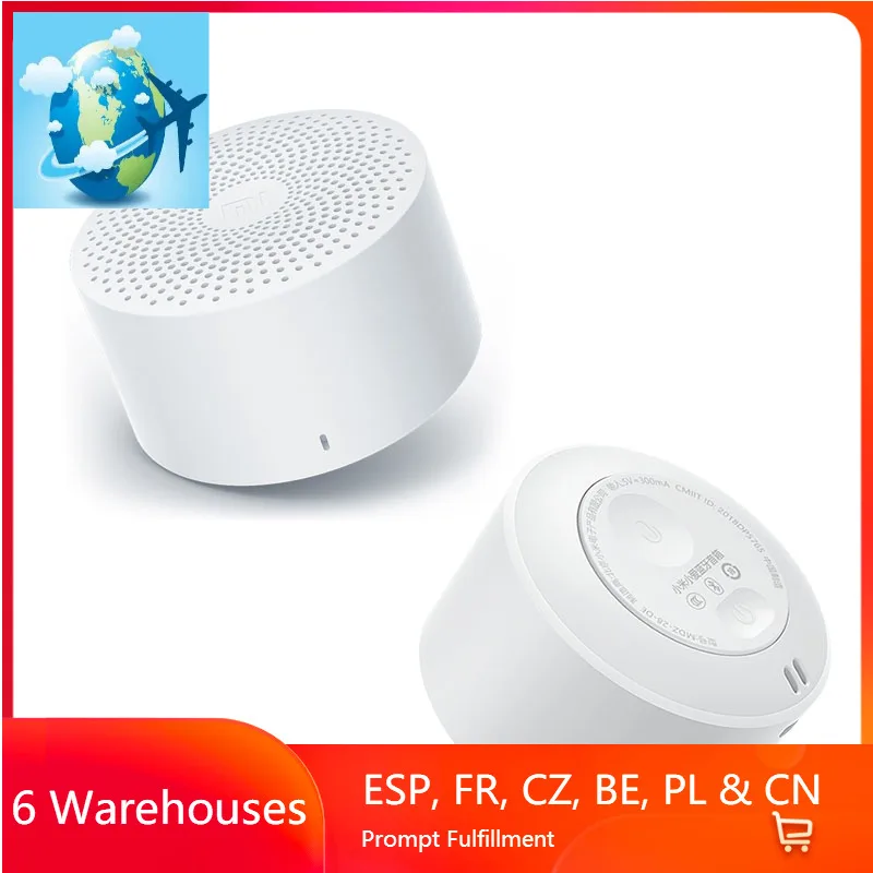 

Portable Version Wireless Bluetooth-compatible Speaker Smart Voice Control Handsfree Bass Speaker