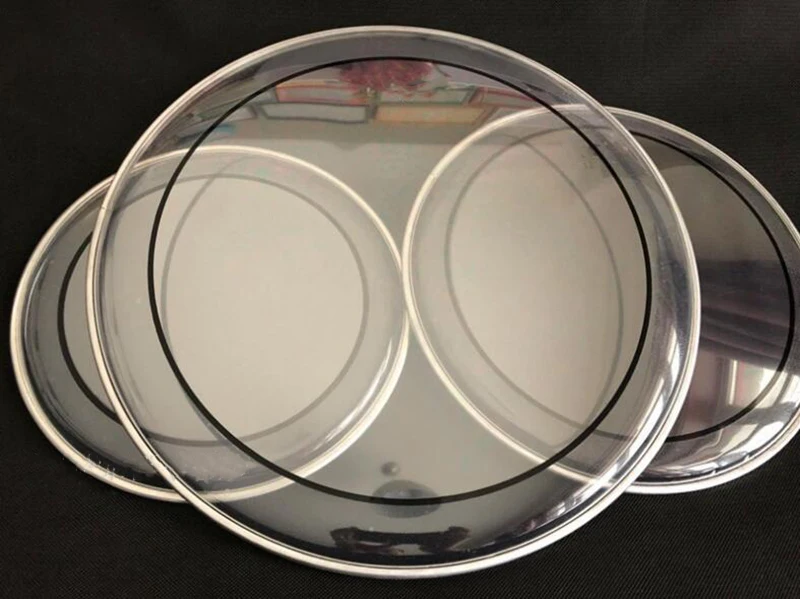 16 18 20 22 24 дюймов прозрачный двойной барабан кожи внешний слой кожи головка барабана Голосовое управление