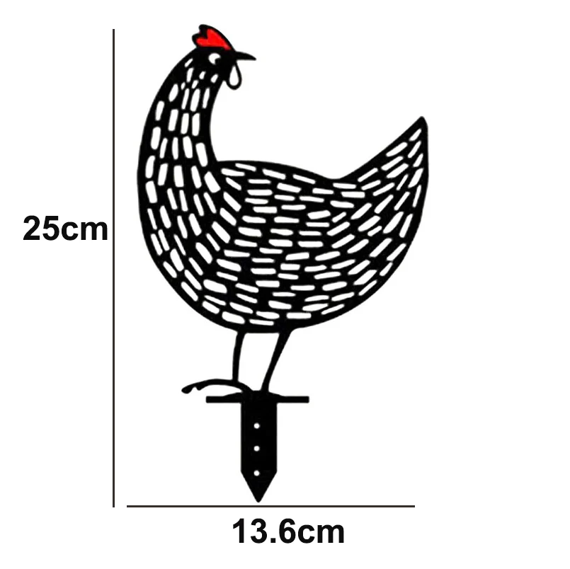 Искусство для газона куриного двора искусство украшения уличные статуи петушка