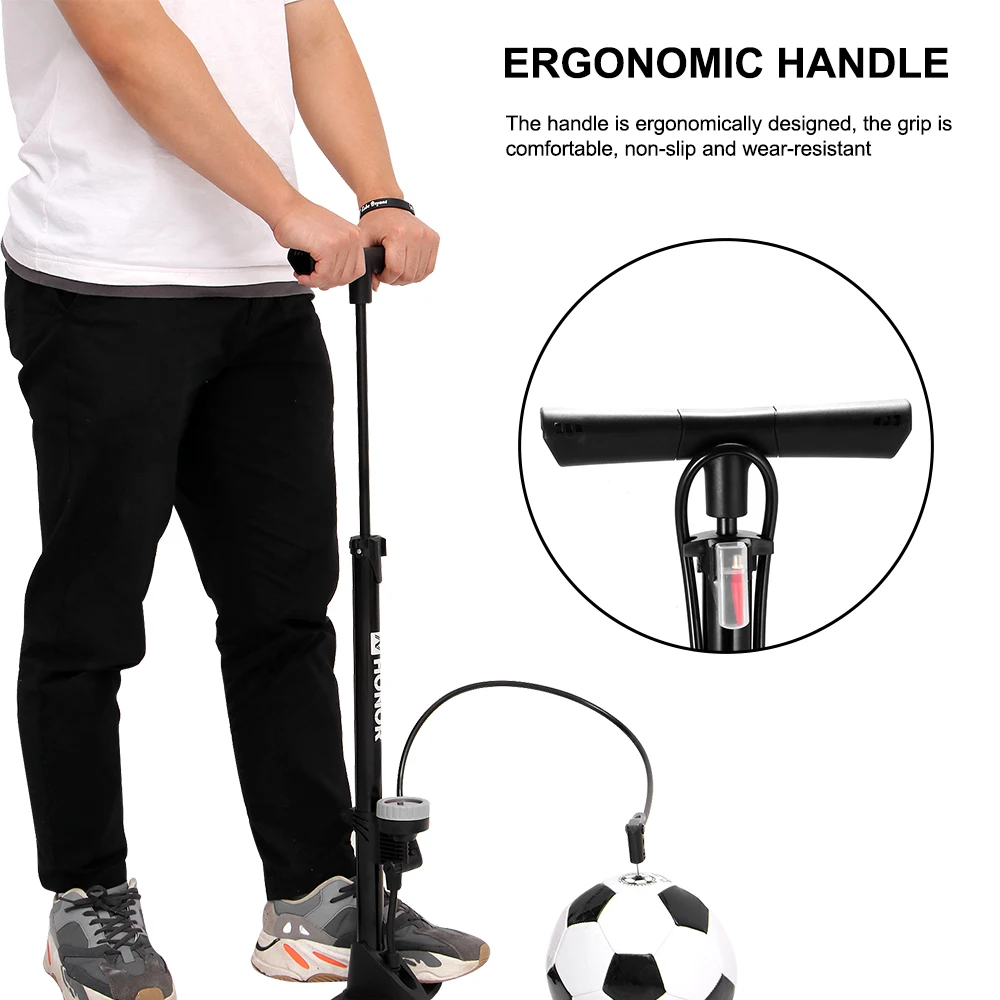 насос для велосипеда Велосипедный напольный воздушный с PSI манометром высокого