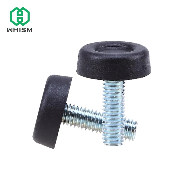 

4Pcs/Set Table Chair Furniture Sofa Cabinet Adjustable leveling Leg Feet Glide Slide Leveler Base Screw-in M8 Bolt on Pad