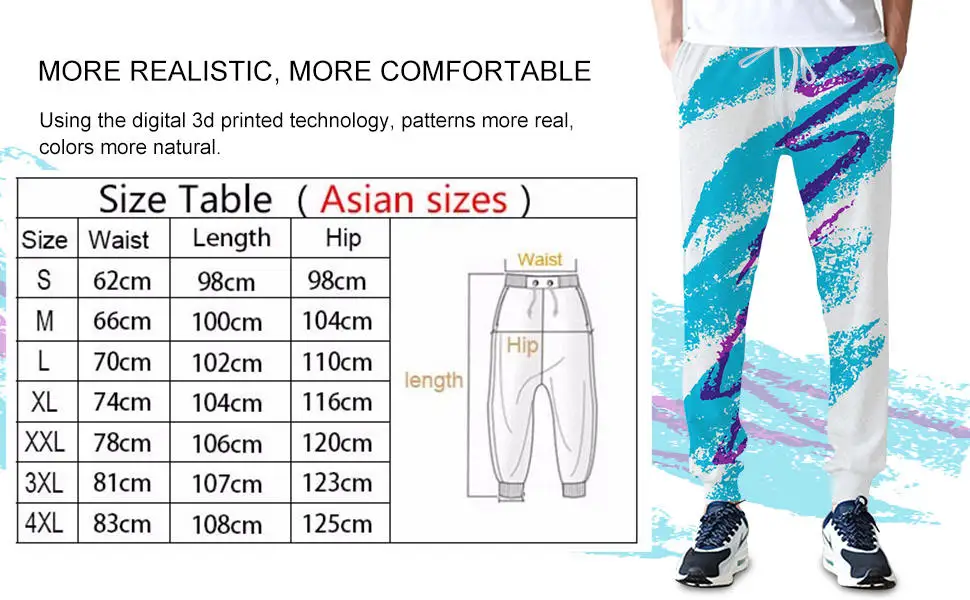 Брюки для бега 3d на заказ мужские и женские спортивные штаны шнурке новинка
