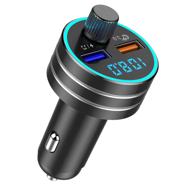 Автомобильный FM передатчик CDEN музыкальный mp3 плеер с U диском Bluetooth 5 0 приемник USB