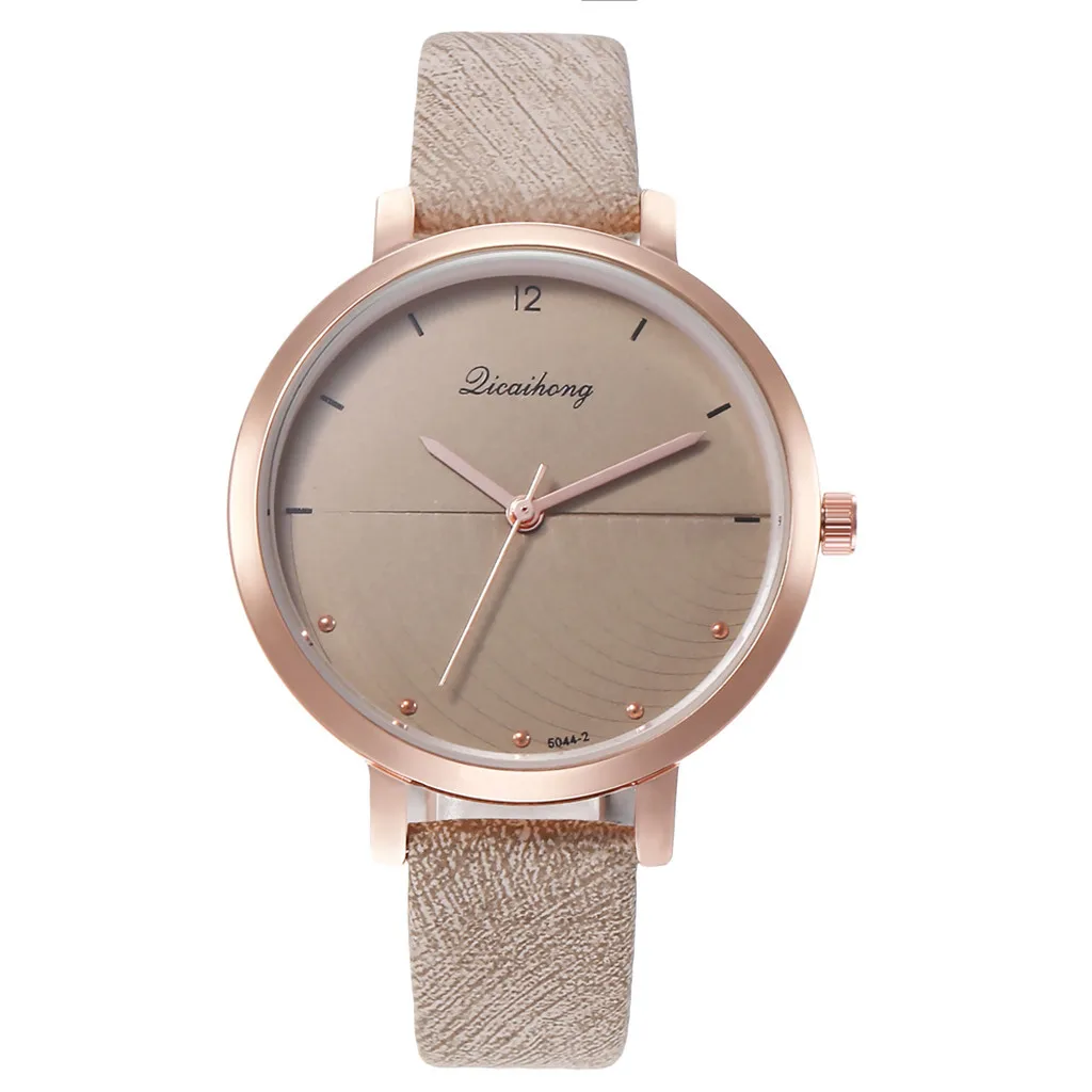 Женские персональные звуковые часы с циферблатом модные ремешком кварцевые