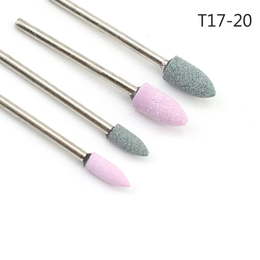 Набор Алмазных фрез для маникюра комплект из 4 насадок фрезерного станка