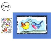 qwel bird pair you are sweet clear silicone stamps diy scrapbooking craft paper cards making template 2020 new