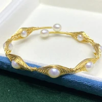 summer womens bracelet baroque pearl winding bracelet simple retro temperament bracelet bracelet gift for girlfriend