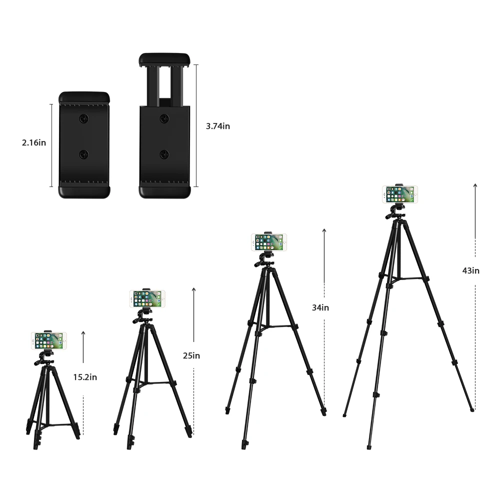 Конденсаторный петличный микрофон MAONO штатив для телефона с зажимом нагрудный со