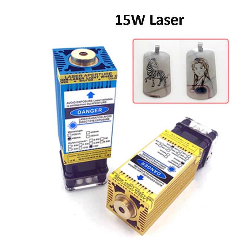 Лазерный модуль 1000 мВт 2500 мвт 5500 МВт 15 Вт нм TTL ШИМ для резки древесины гравировки