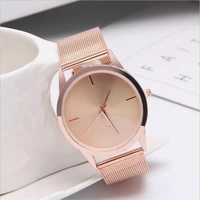 womens female clocks women luxury quartz watch rose gold stainless steel dress watches montre femme relojes mujer christmas gift