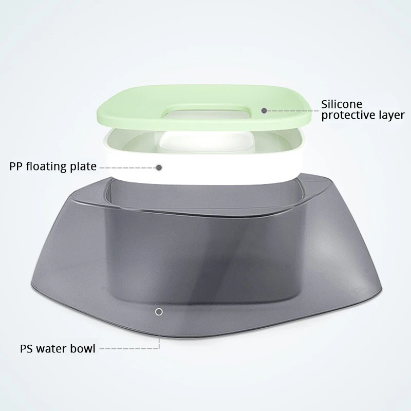Плавающая миска для кошек алмазная кормушка собак и домашних животных контейнер