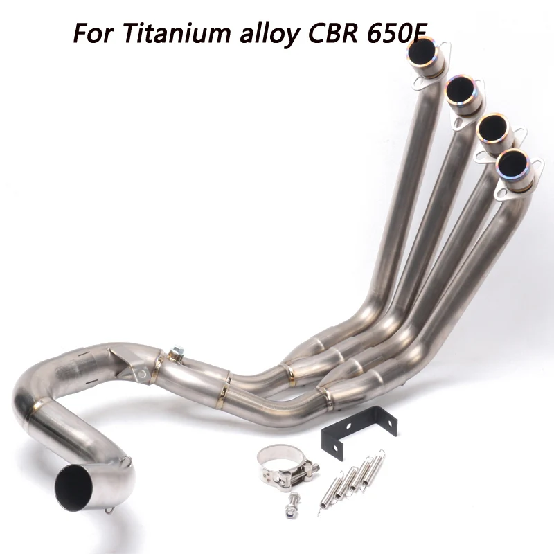 CBR650F мотоциклетная полная выхлопная система труба для Honda CBR650 CB650F 2014-2018 передний