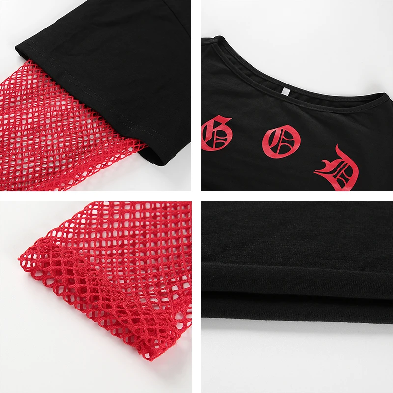 Женские хлопковые футболки в винтажном стиле с буквенным принтом летняя и