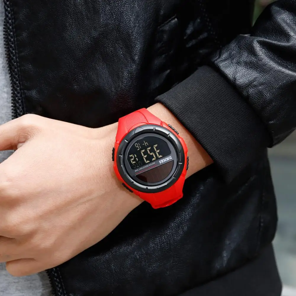 SKMEI на открытом воздухе спортивные военные часы Для мужчин электронные хронометр