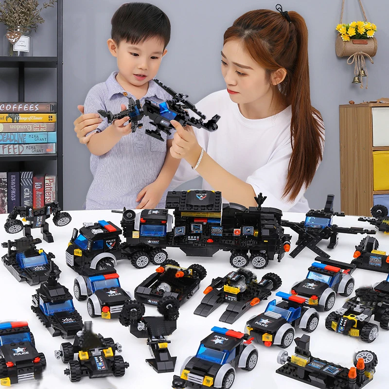 622 шт. Детский конструктор Городская полиция | Игрушки и хобби