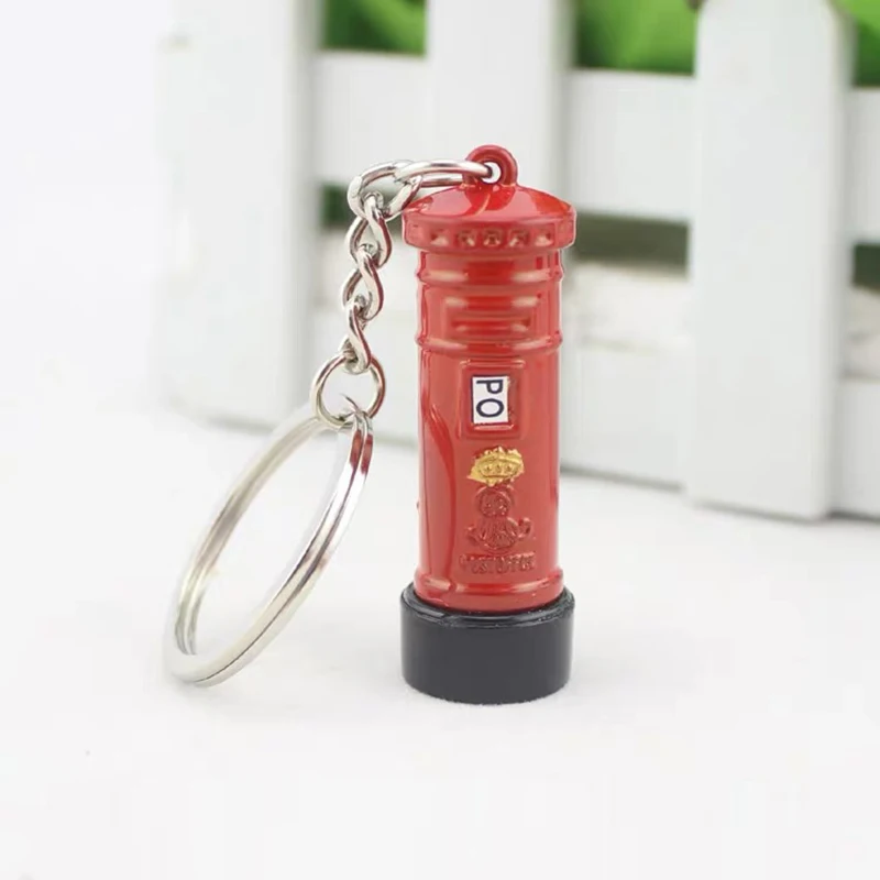 Модный почтовый ящик для хранения Лондонский автобус брелок такси британский