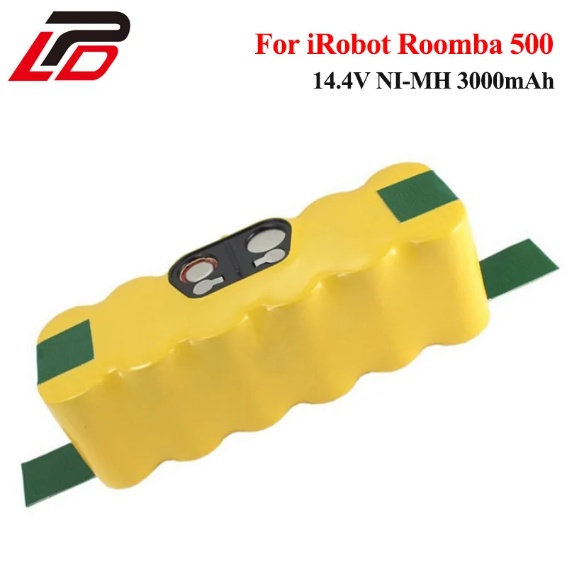 3000 мА/ч металл-гидридных или никель 14 4 V Батарея пакет для iRobot Roomba 500 560 530 510 562 550 570