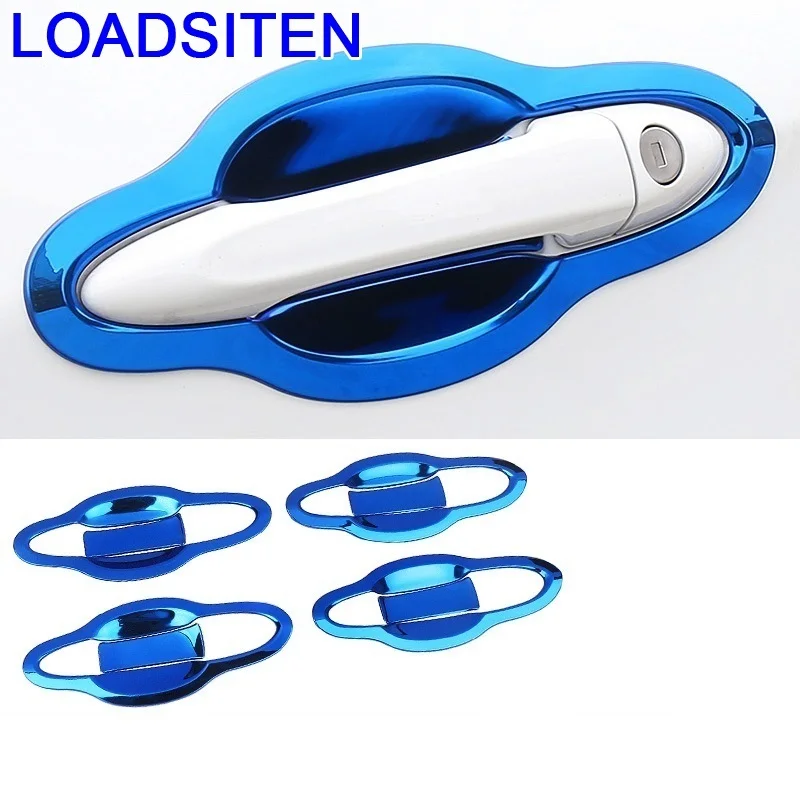 Автомобильная Модифицированная Хромированная ручка дверная внешняя Яркая