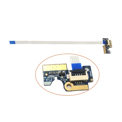 Оригинальный новый аксессуар для ремонта ноутбука Переключатель ВКЛ/ВЫКЛ для платы питания H 15-BS с гибким ленточным кабелем