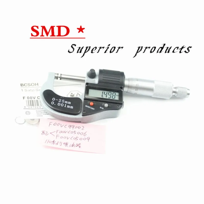 Набор клапанов Common rail F00VC01033 подходит для инжектора дизельного топлива 0445110279