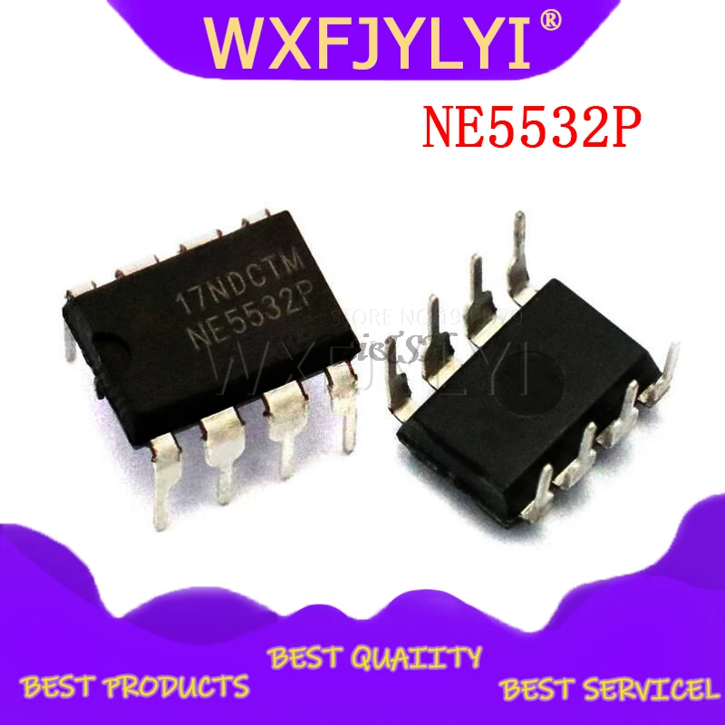 10 шт. NE5532P DIP8 NE5532 DIP 5532P 8 новый и оригинальный IC|ne5532| |