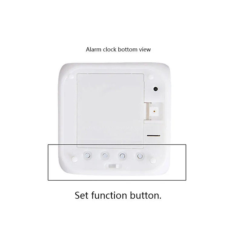 

7 Color Changing Pet Monster Alarm Clock LED Digital Clock Night Light Glowing Kids Desk Clock Children Gift With Thermometer