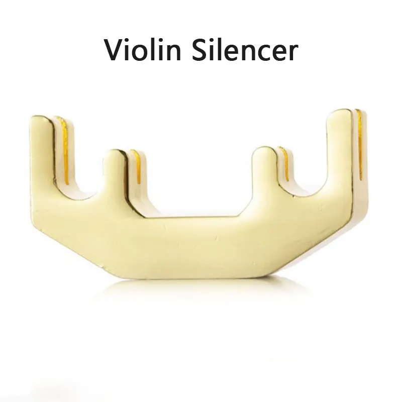 

Violin Practice Mute Heavy Rubber Fiddle Silencer For 1/2 3/4 4/4
