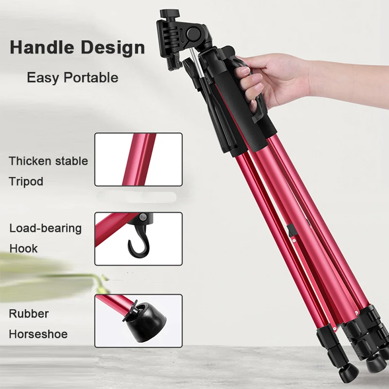 universal 1 4m 3 section tripod phone holder portable travel mobile camera gopro video photo foldable holder accessories free global shipping