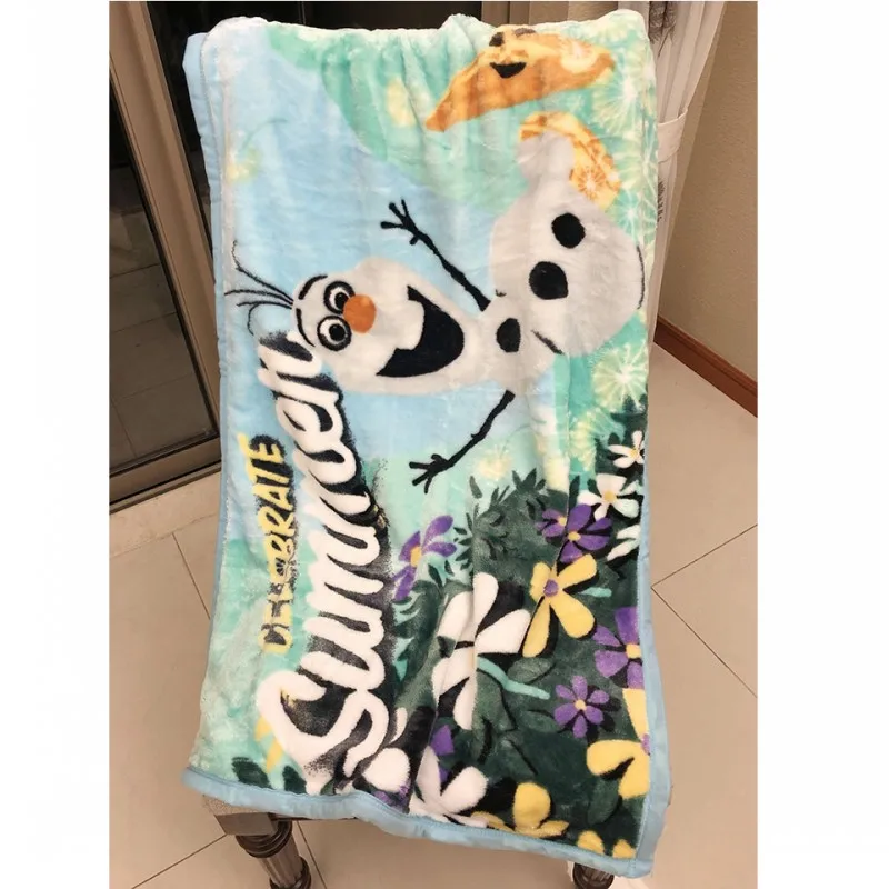 

Одеяло из мультфильма Disney Olaf, летнее одеяло для маленьких мальчиков и девочек, 70x100 см