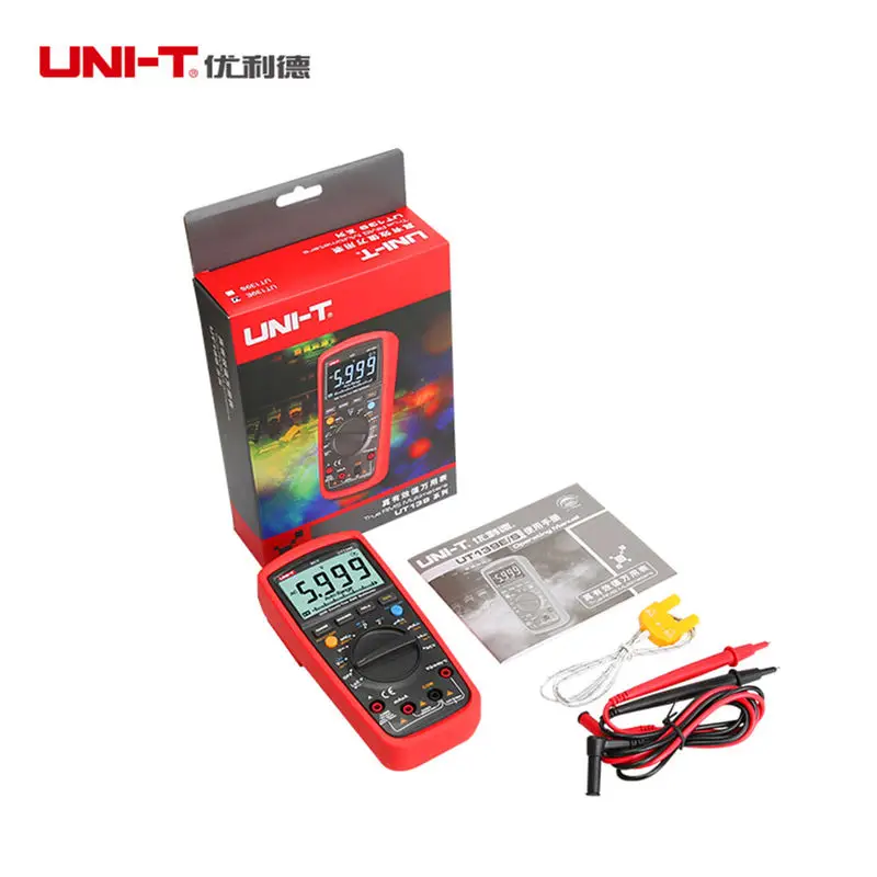 UT139E True RMS цифровой мультиметр Температурный Зонд LPF фильтр пропускания LoZ (вход с