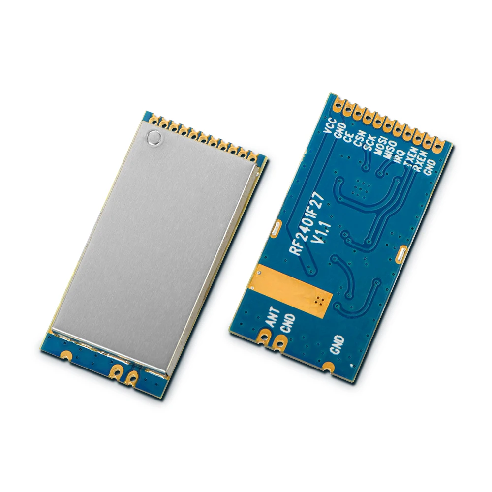 2 шт./лот RF2401F27 26dBm 4 ГГц nrf24l01 + модуль 400 МВт 4g pa lna модуль|Детали устройств связи| |