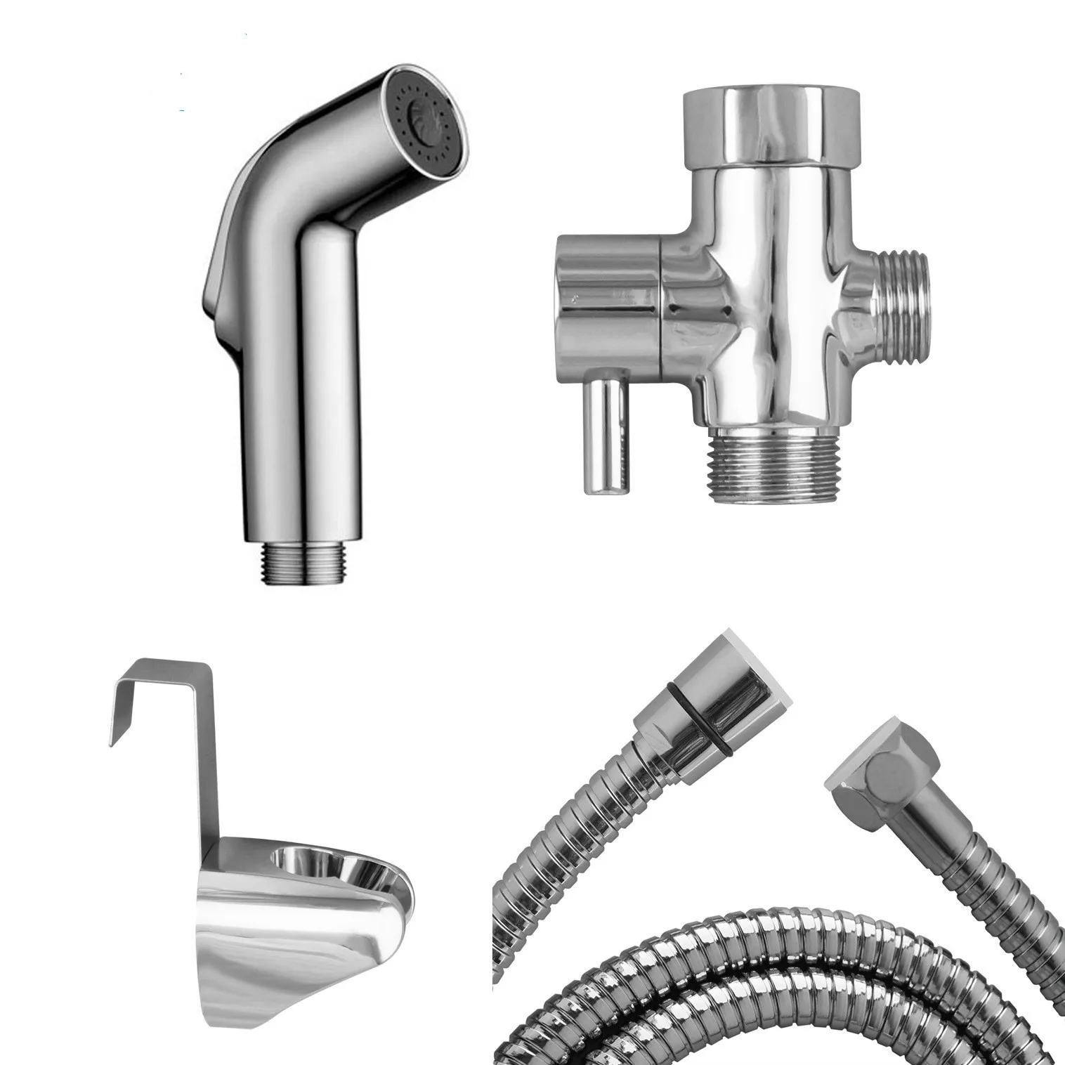 Спрей для ванной и туалета бытовая насадка биде очистки комбинированный аппарат