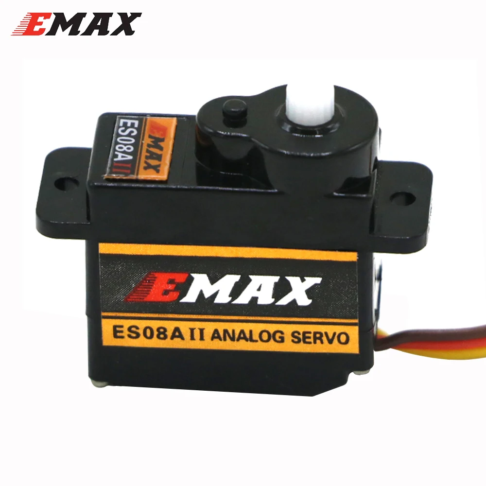 Emax EM08A 4 8 V 6 0 9g Высокочувствительный Micro аналоговый 3D без сердечника Servo для RC