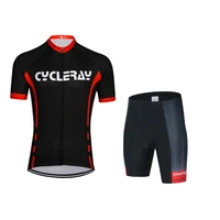 cycleray bike jersey set mtb shirt with silicone gel padded bike pants mountain bikes jerseys bicycle tight cycling set