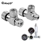 Аквариум CO2, счетчик пузырьков, регулятор, клапан с однойдвумя головками, игольчатый клапан для аквариума, точное регулирование CO2, система CO2