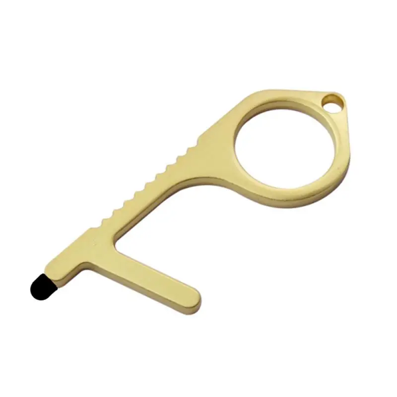 Переносные дверные ручки Бесконтактный безопасный Открыватель для дверей